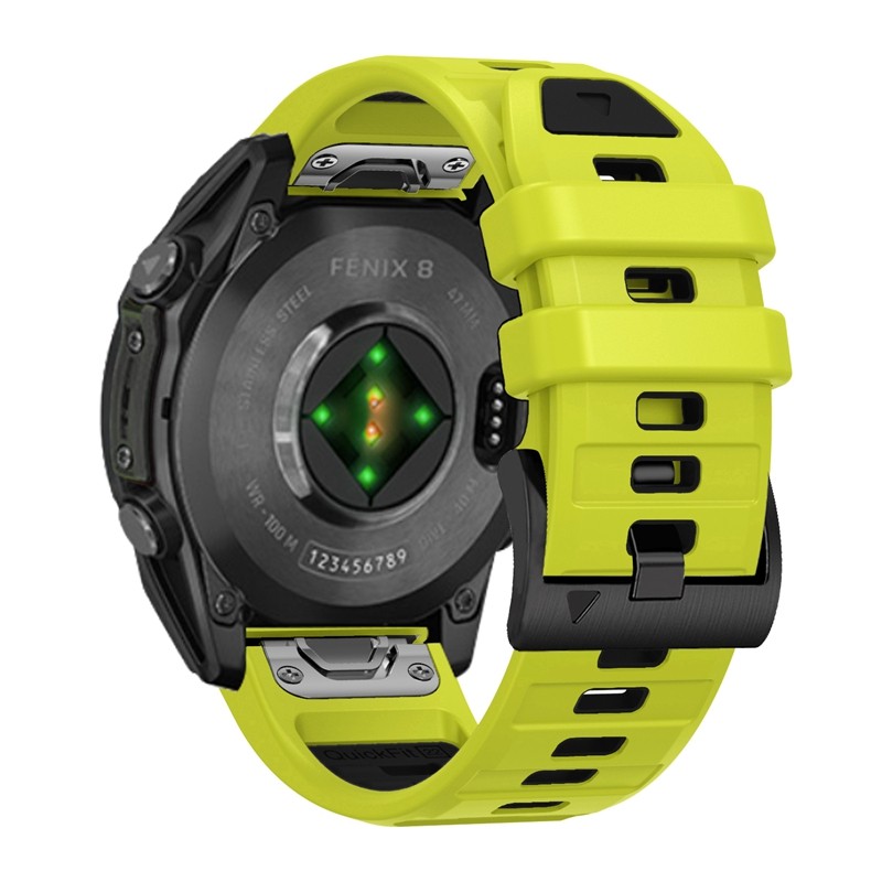 สายรัดซิลิโคนอย่างเป็นทางการสำหรับ garmin epix pro gen 2 fenix e/ 8/7X/6/6 xpro/ 3 hr instinct 2 2X enduro 2 3 approach S70 47 51มม. S62 S60 22มม. 26มม. สายนาฬิกา QuickFit