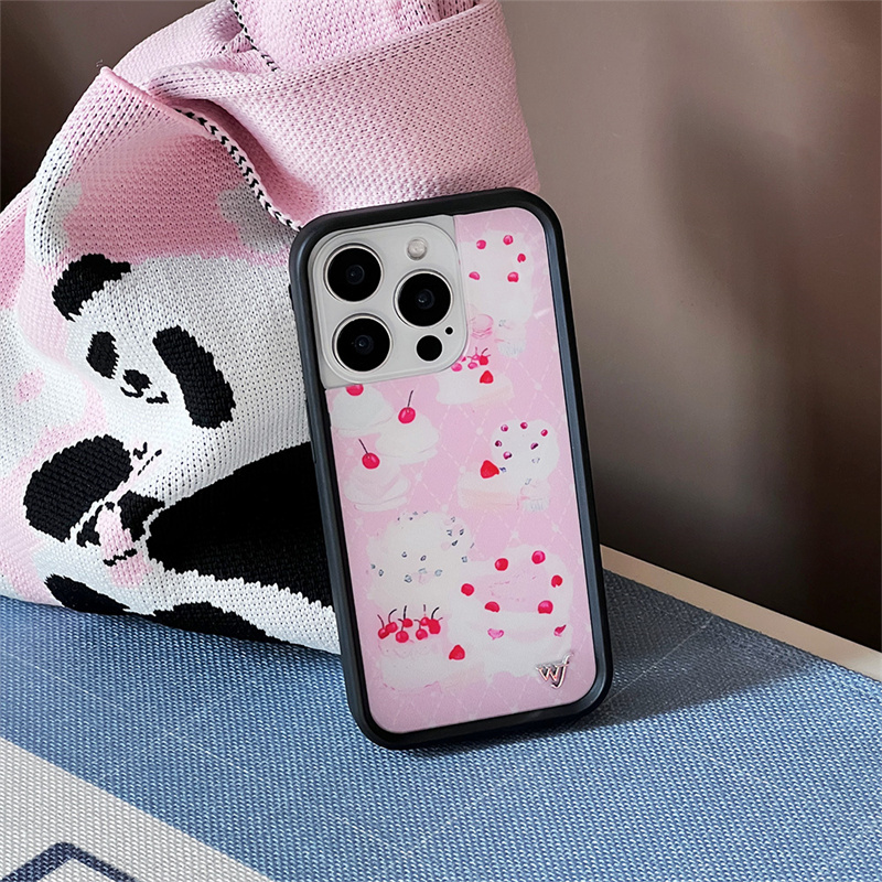 Aurora Lucky สาวดอกไม้ป่าเคสโทรศัพท์สําหรับ iPhone 16 Pro Max 12 13 14 15 Pro Max 15 14 16 Plus คุณภาพสูง WF ปลอกในตัว Flannel ซิลิโคน Anti Falling กันกระแทกปกหลัง - รูปที่ 6