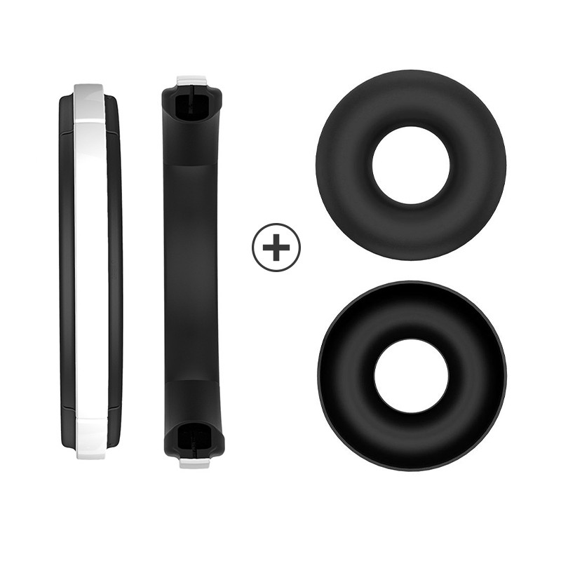 ซิลิโคนแผ่นรองหูฟังแบบคาดศีรษะสําหรับหูฟัง Sony WH-CH520/WH-CH720N,กันเหงื่อและล้างทําความสะอาดได้ได้อย่างง่ายดาย