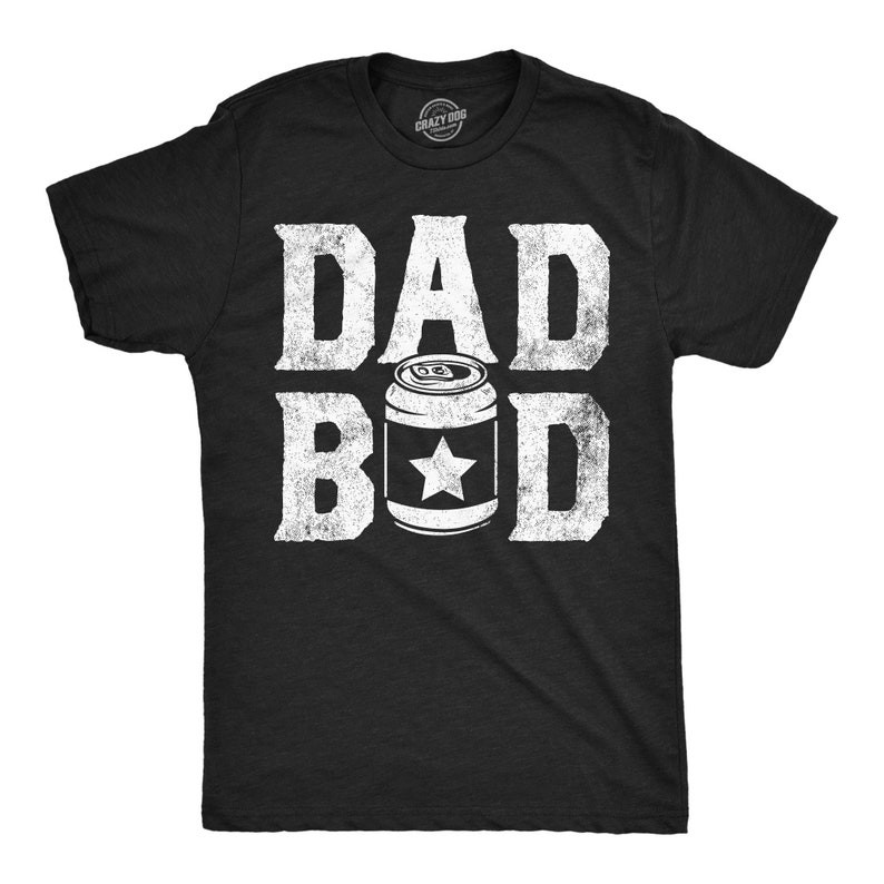 Dad Bod Beer Can, Mens Funny Shirt, Funny Gym Shirt, Dad Shirts, Fathers Day Gift, Funny Shirts For 