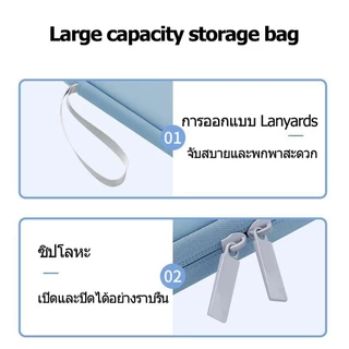 {พร้อมส่งจากไทย}กระเป๋าใส่ไอแพด แทปเล็ต ซองแล็ปท็อป macbook โน๊ตบุ๊ค นิ้ว 12.9นิ้ว กันน้ำ บุนุ่ม pad มีสีต่างๆให้เลือก