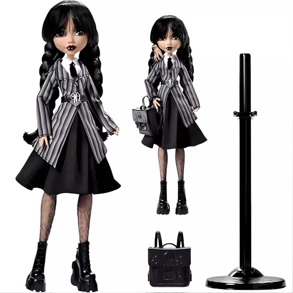 Monster High Wednesday Addams Doll Figurine Collectible Doll Toy