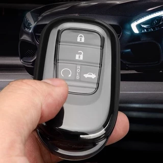 เคสกุญแจรถฮอนด้าสําหรับ Honda city/jazz/civic/HR-V/CR-V/BR-V พวงกุญแจแบบรวมทุกอย่างโปร่งใส