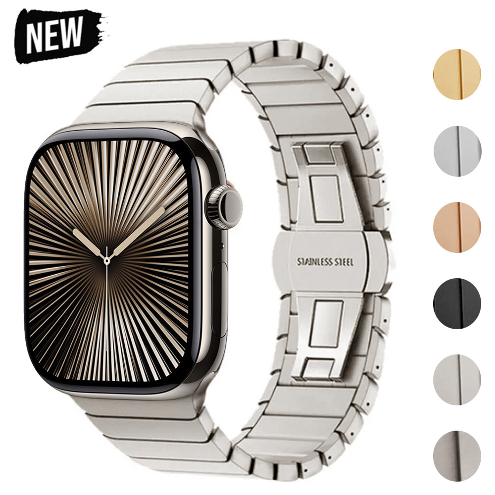 โลหะสําหรับ Iwatch 46 มม.สแตนเลสสตีลสําหรับ Iwatch Series 10 9 Ultra 49 มม.42/44/45/40 มม.ธุรกิจ Correa