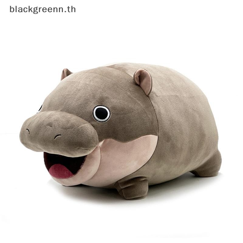 Bgree Moo Deng The Hippo Plush Doll Cute Pygmy Hippopotamus Doll ตุ๊กตาหมูเด้ง