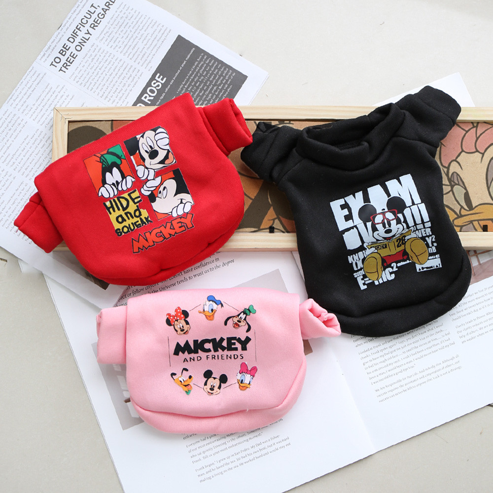 Autumn and winter style pet clothing cartoon round neck sweater favorite cat and dog universal cloth