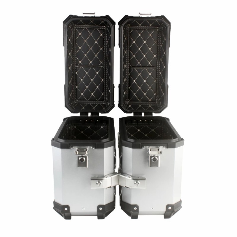【1คู่】กล่องเก็บของ X-series อลูมิเนียมอัลลอยด์ ป้องกันการกระแทก กันน้ํา 38L ปี๊บข้างอลูมิเนียม - รูปที่ 6