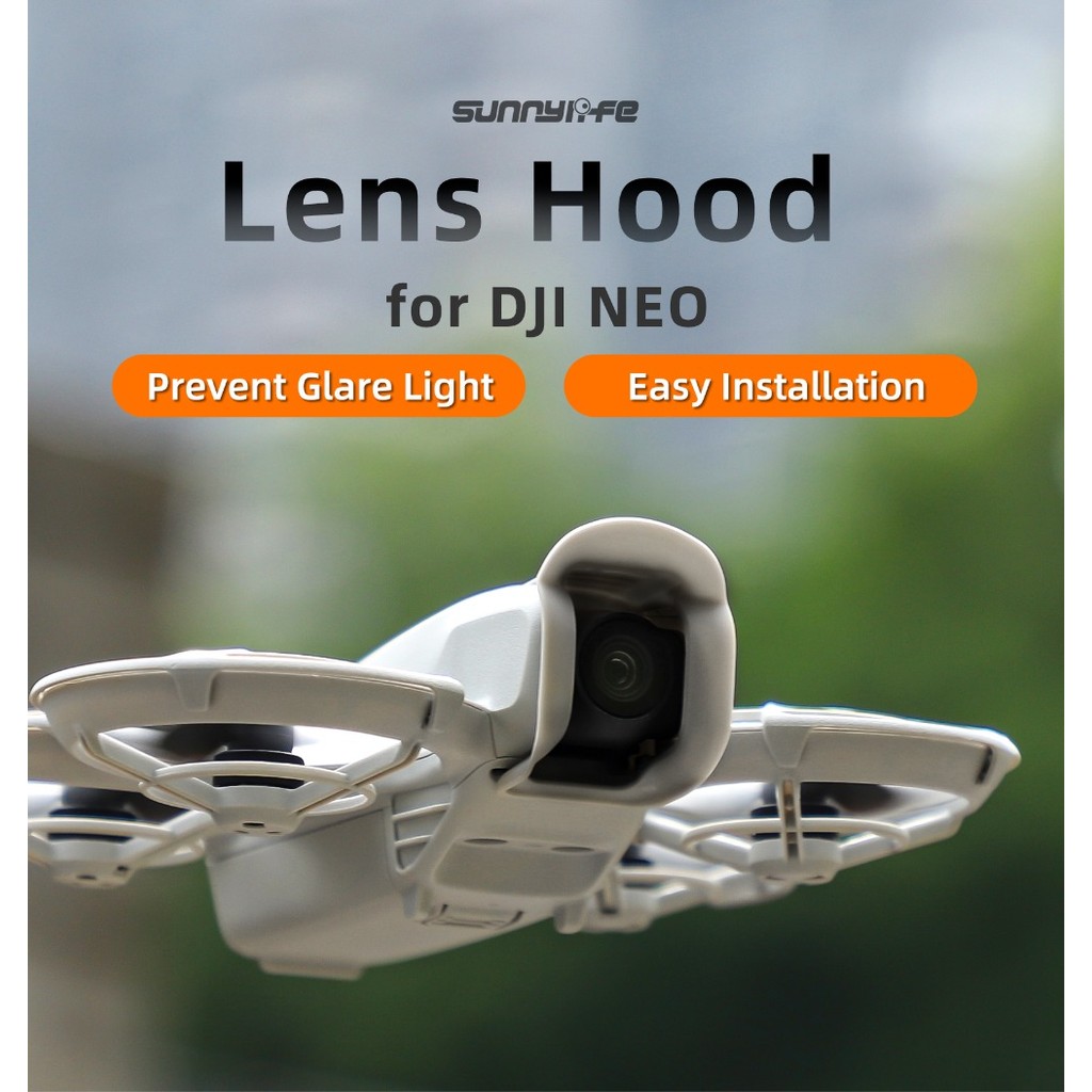 สําหรับ DJI NEO Lens Hood ป้องกันกิมบอล Anti-Glare เลนส์ Visor อุปกรณ์เสริม