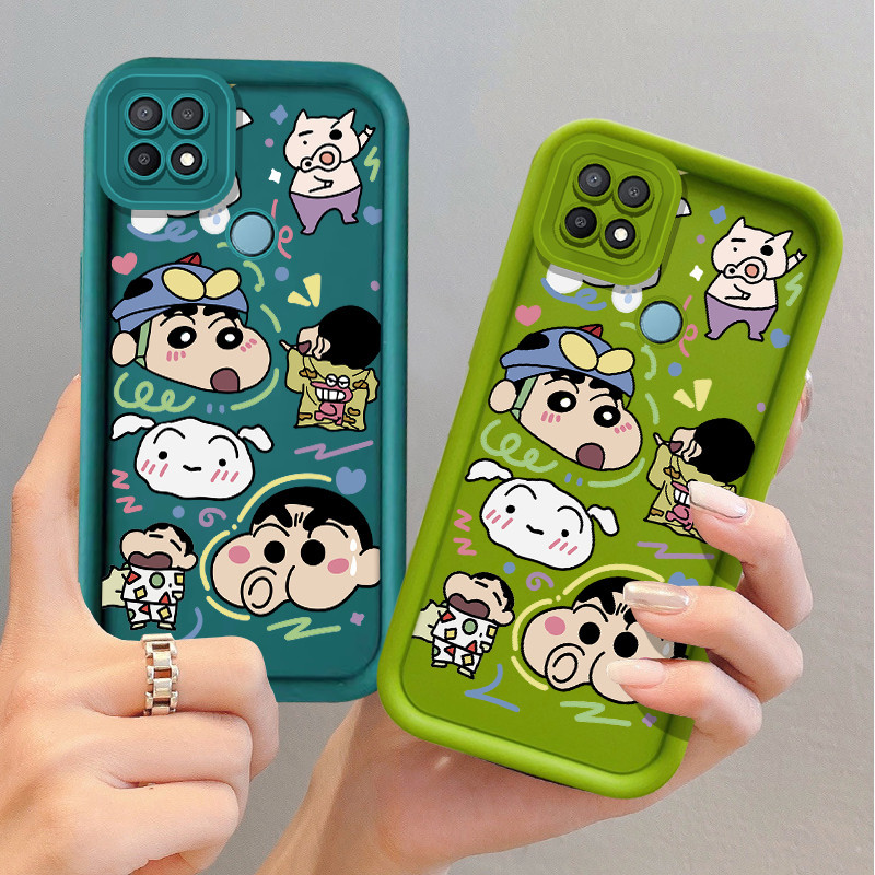 ตลก paouting Crayon Shin-chan เคสโทรศัพท์สําหรับ VIVO 1814 1815 1816 1817 1811 1820 1901 1902 1904 1906 1907 1915 1920 1940 1935 19938 แฟชั่น Toot ปากกันกระแทกกรณี