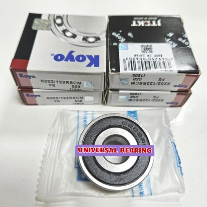 แบริ่ง 6202-12MM KOYO 6202 2RS-12MM