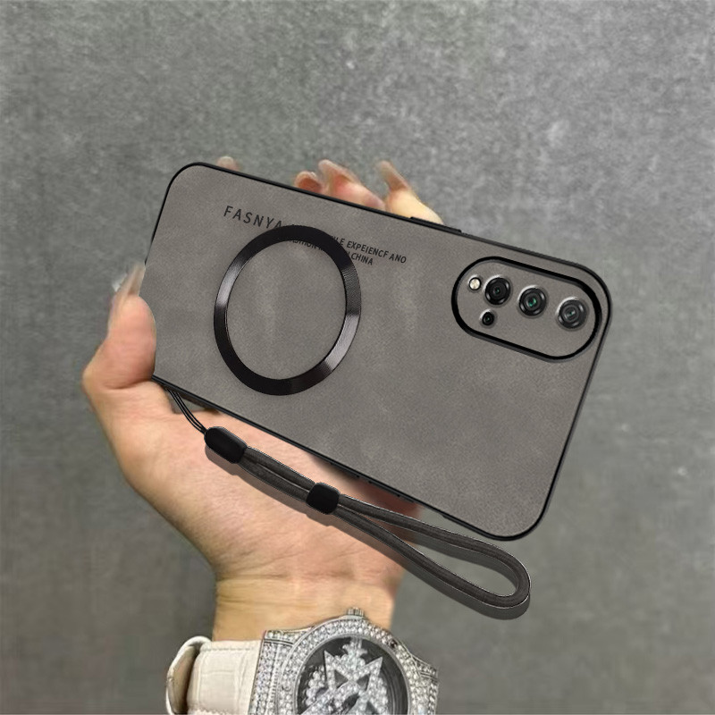 เคส ปลอก huawei nova 5t เคสโทรศัพท์ป้องกันการหล่นและกันลื่นหนังแกะแหวนดูดแม่เหล็กฝาครอบดูดซับแรงกระแทก ybpcxqtks