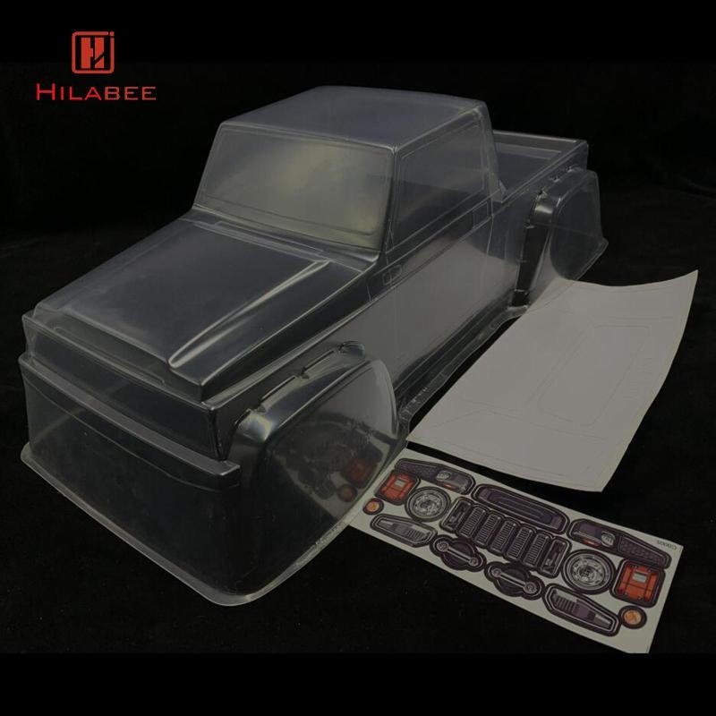 [UsusexaMY] RC Clear Body RC Car Shell Cover สําหรับ RC4WD TF2 1/10 รุ่นรถ DIY Accs