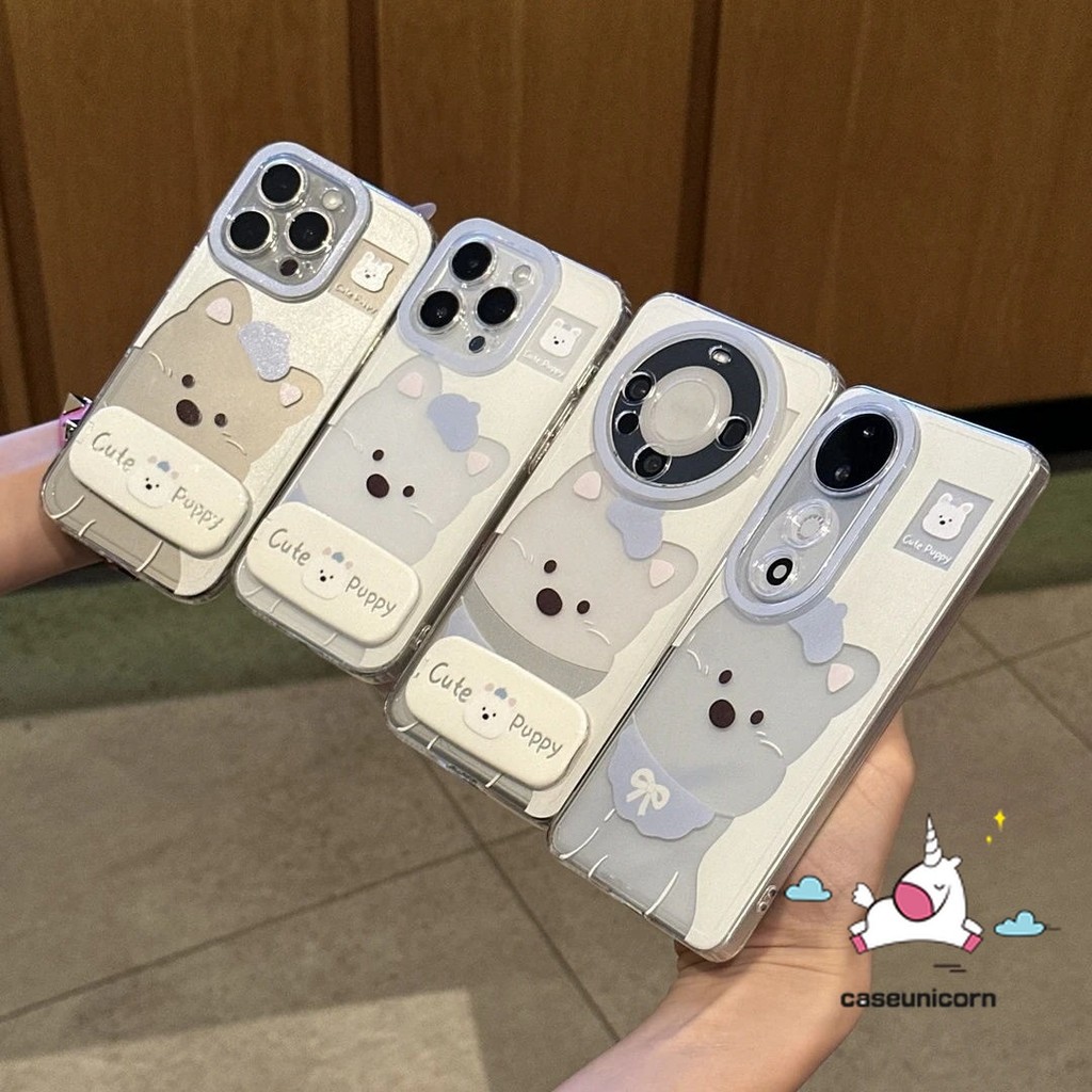 SAMSUNG สําหรับSamsung A05 A16 A15 A14 A05s A55 A31 A36 A06 A04 A56 A52 A12 A03s A04s A21s A35 A34 A25 A02s A51 A54 A30 A13 A10s A15 A15 A15s A15 A15 เคสลูกสุนัขกรณี - รูปที่ 3