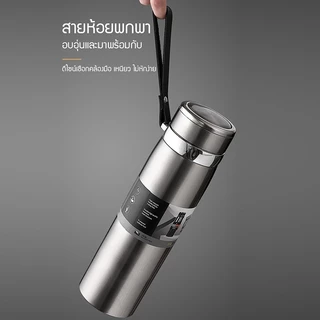 กระบอกน้ำร้อน กระติกเก็บน้ำร้อน กระติกเก็บเย็น 1000มลสแตนเลส กระติกน้ำ แก้วเก็บเย็น12ชม แก้วน้ำสแตนเลส กระบอกน้ำสูญญากาศ