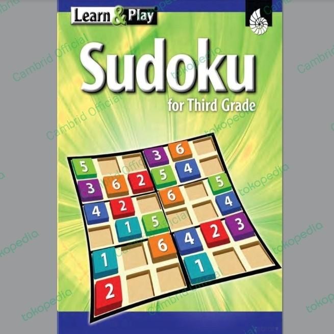 หนังสือ Learn & Play Sudoku สําหรับชั้นประถมศึกษาปีที่สาม