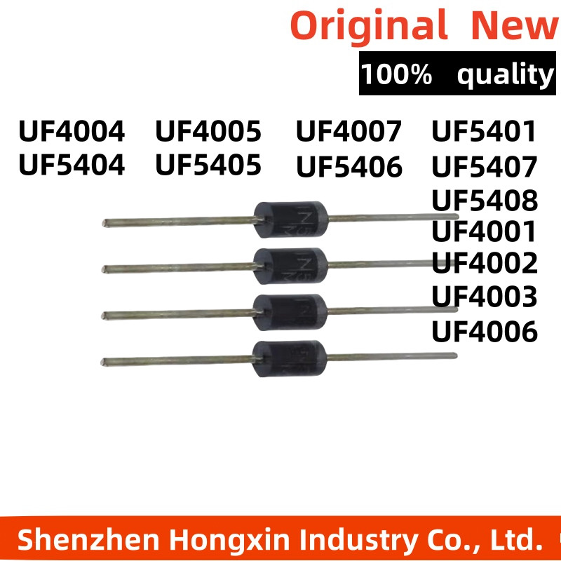 20PCS UF5408 UF4004 UF4005 UF4007 UF5401 UF5402 UF5404 UF5405 UF5406 UF5407 UF4001 UF4002 UF4003 DO-