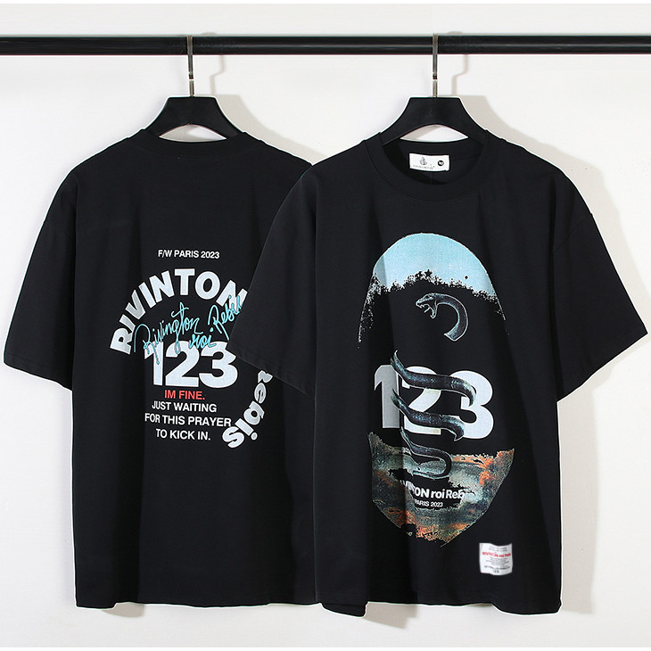 เสื้อยืดแขนสั้น Cotton 100% RRR123 Alchemy American High Street