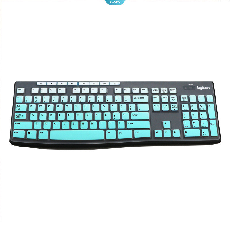 ฝาครอบซิลิโคนคีย์บอร์ด Logitech K270/MK200/MK295 – ตัวป้องกันรอยขีดข่วนและกันฝุ่น [ZK]