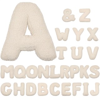 Letter Plush หมอนนุ่มเริ่มต้นโยนเบาะน่ารัก A ถึง Z จดหมายเริ…