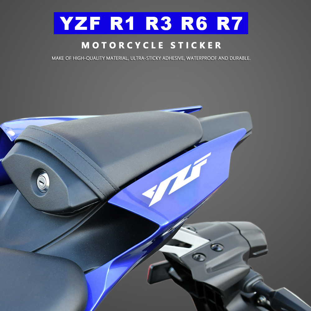 Custom Cool สติกเกอร์รถจักรยานยนต์ Viral Racing สติกเกอร์สําหรับ Yamaha R7 R1 R6 R125 R15 V2 V3 V4 Y