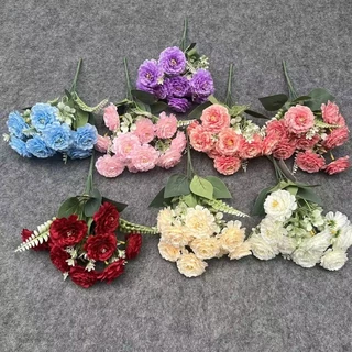 everbloom ดอกฮิบิล็อกัสปลอม 10 ดอก สำหรับตกแต่งงานแต่งงาน