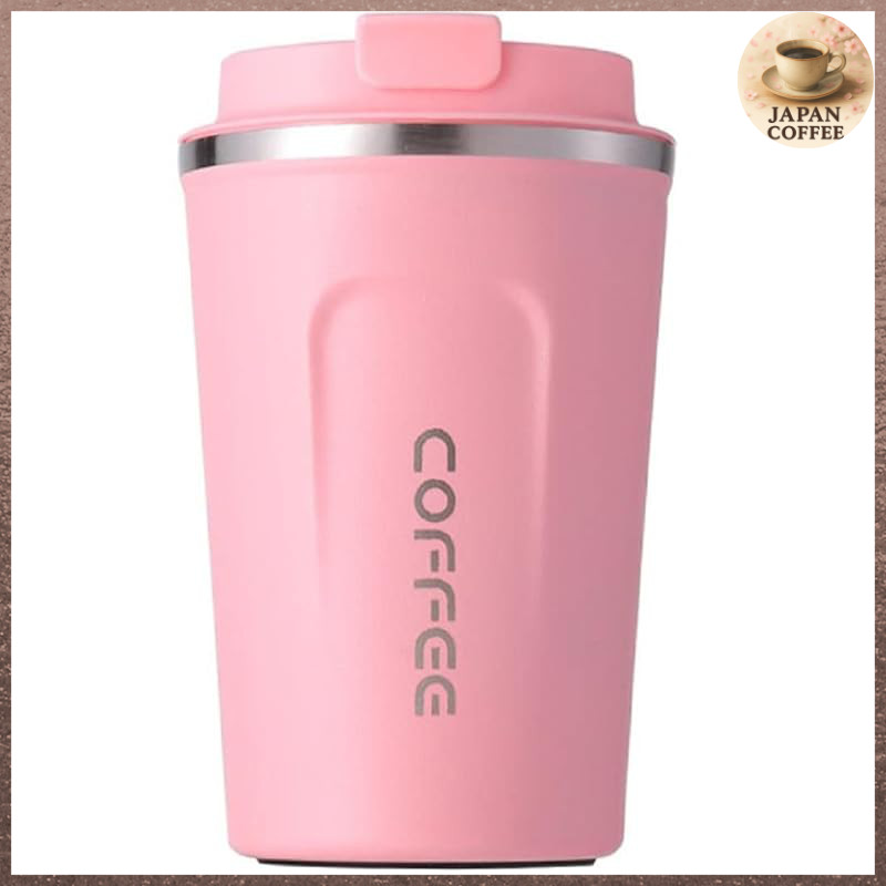 Stainless Steel Vacuum Insulated Tumbler - Direct Drip, Keeps Hot & Cold (510ml, Black)