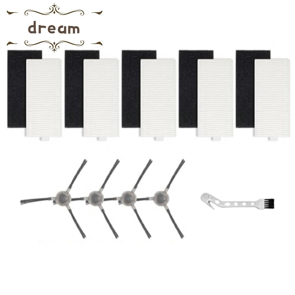 สําหรับ Lefant M1 M2 Pro เครื่องดูดฝุ่นหุ่นยนต์ตัวกรองบํารุงรักษาและชุดแปรงด้านข้าง