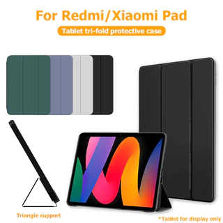 เคสป้องกันแท็บเล็ตแบบใส for Xiaomi Redmi Pad Pro SE 8.7 11 Pro 12.1 Poco Pad 12.1 5 6 7 Pro Redmi Pad 2 2025 เคสทรศัพท์