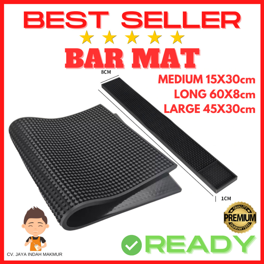 DDI Bar MAT Bartender Rubber Anti-Slip / Coaster Plate Table Bar Kitchen Cafe / Rubber Table Mat