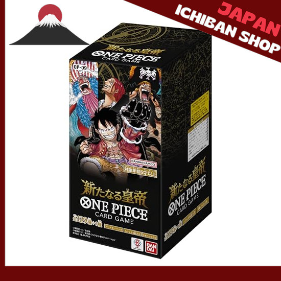【จากประเทศญี่ปุ่น】 BANDAI ONE PIECE Card Game Booster Packs - The New Emperor [OP-09] (BOX) 24 packs