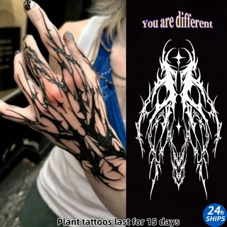 สติกเกอร์รอยสักลายเสือเซ็กซี่ สำหรับข้อมือ ทนน้ำได้นานถึง 15 วัน