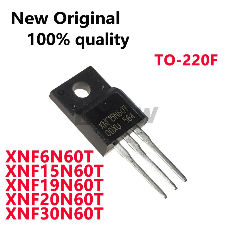 1-5 ชิ้น XNF6N60T XNF15N60T XNF19N60T XNF20N60T XNF30N60T TO-220F Field-effect ทรานซิสเตอร์