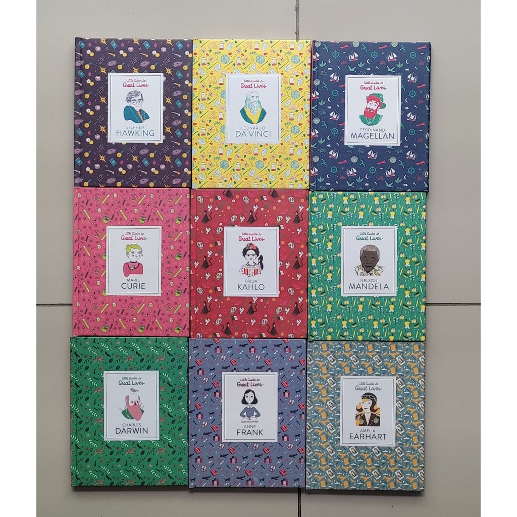 UK Little Guides to Great Lives Series ปกแข็ง 9 เล่ม