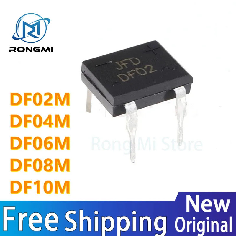 1-5 ชิ้น DF02M DF04M DF06M DF08M DF10M DIP-4 converter