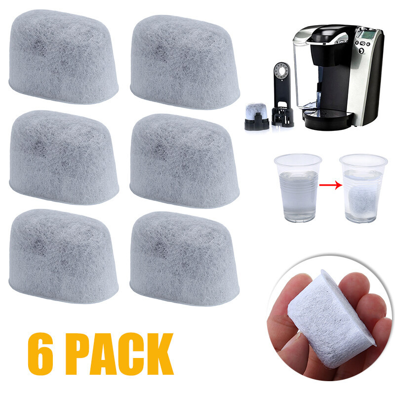 เครื่องกรองน้ําถ่าน 6 แพ็คสําหรับเครื่องชงกาแฟ Breville Espresso & BWF100