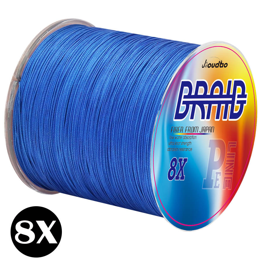 8X Strong 300M 8 Strands สาน PE สายตกปลาถัก Multifilament 8 Braid ลวด 12LB 20LB 30LB 40LB 50LB 60LB