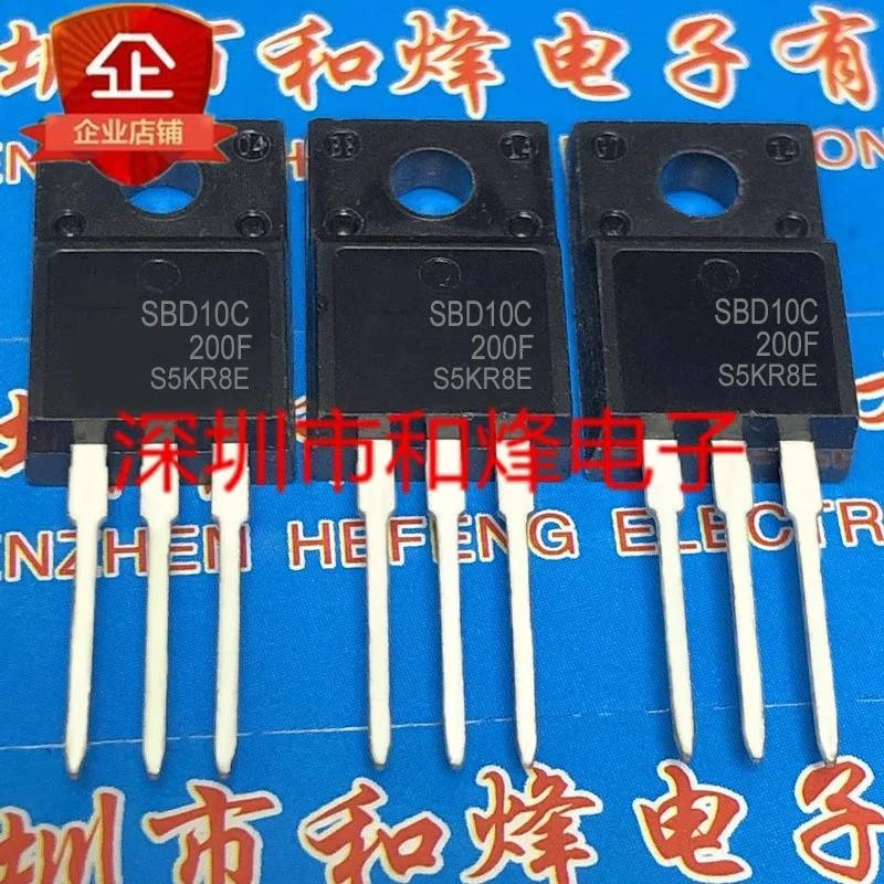 ทรานซิสเตอร์มอส 5PCS SBD10C200F 60R290P MMF60R290P STF15N65M5 15N65M5 JCS5AN50FC MMF80R900QZ TO-220F