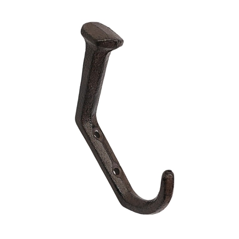 JJ * ปฏิบัติเหล็กหล่อ Wall Mount Hook Bulic เล็บรูปร่างออกแบบ Entryway Organizer สําหรับแจ็คเก็ตหมวก