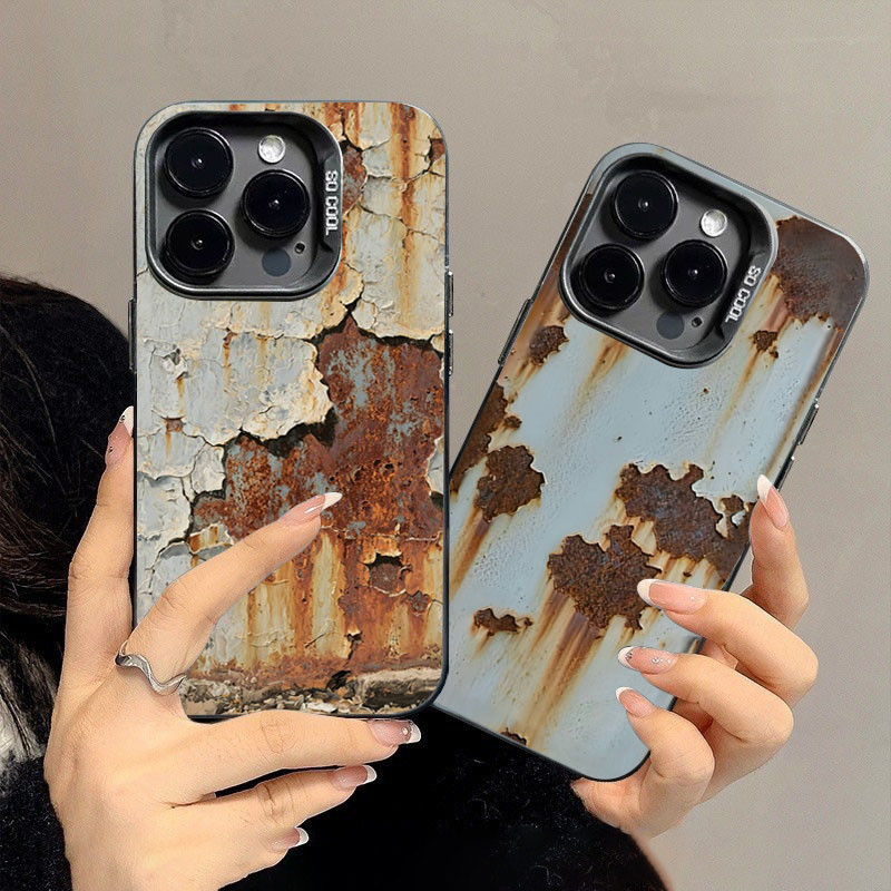 สําหรับ Infinix Smart 10 9 8 7 5 6 Hot 50i 40i 30i 30 Play 60i Tecno Spark 30C 20C 10 Spark GO 1 2024 2025 หมายเหตุ 30 40 60 Pro Camon 20 Retro Rusty ออกแบบพิมพ์ IMD Hard Cover - รูปที่ 2