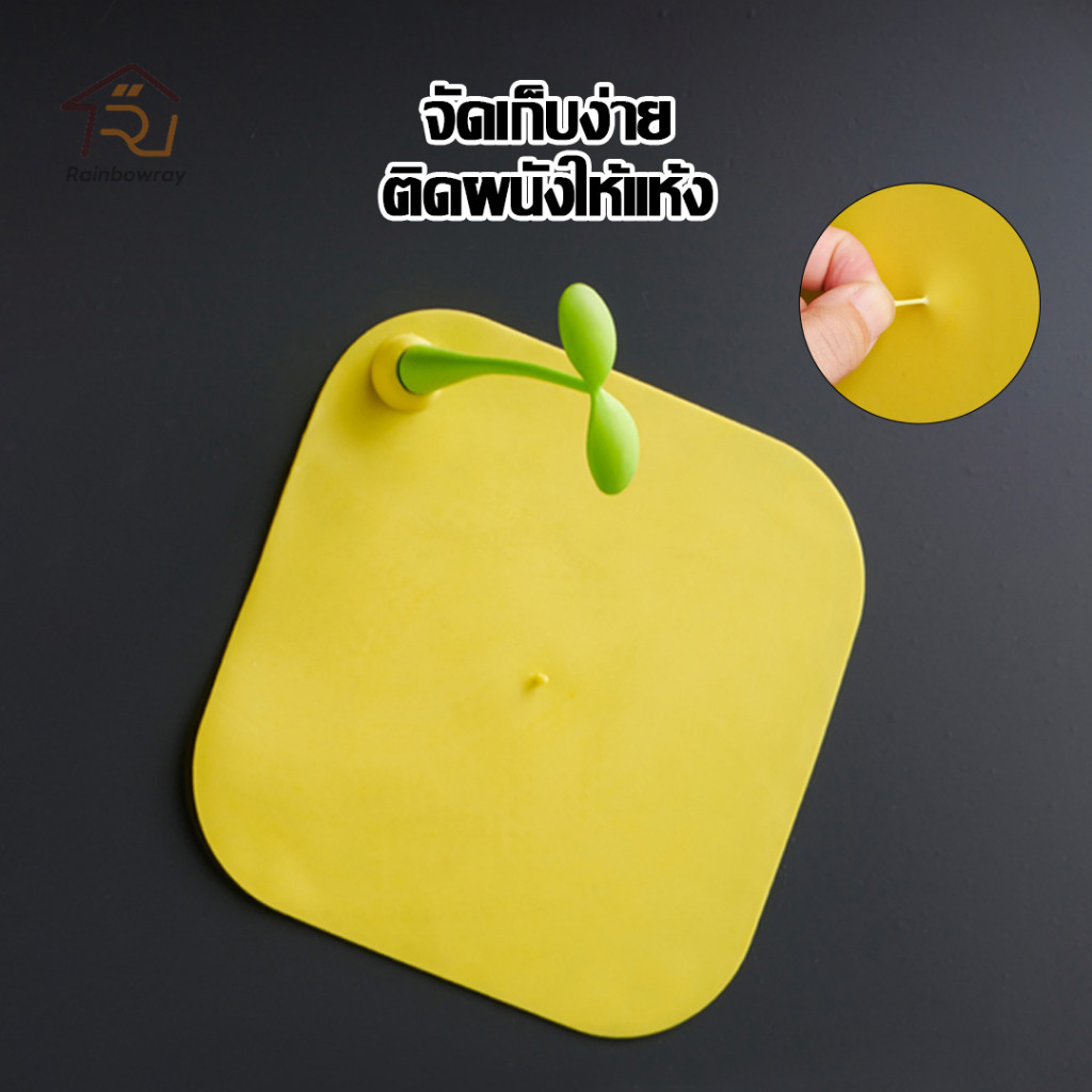 แผ่นซิลิโคนกันกลิ่น ที่กรองเศษผม ฝาครอบท่อระบายน้ำซิลิโคน กันกลิ่นได้จริง ใช้งานง่าย กันแมลง - รูปที่ 5