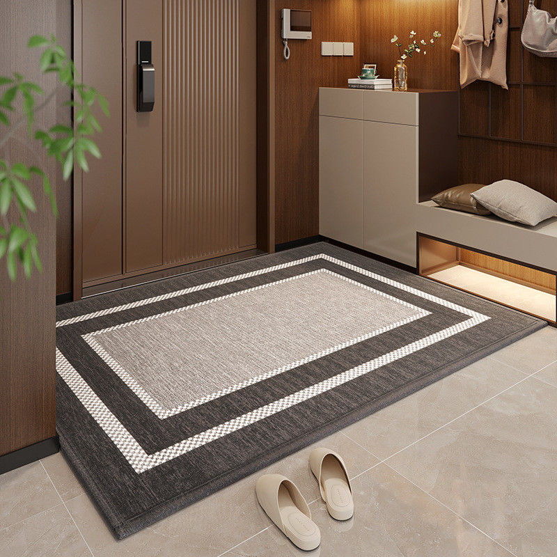พรมหน้าประตู พรมดักฝุ่น พรมเช็ดเท้า กันลื่น ใช้ในบ้าน เข้าออกสะดวก ทนทานต่อการใช้งาน - รูปที่ 6