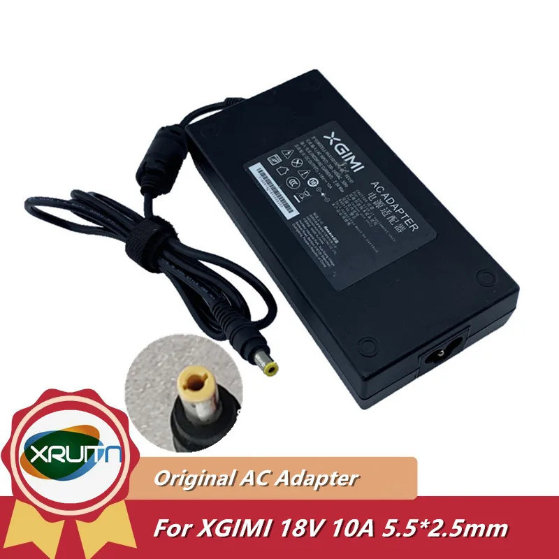 18V 10A 220V เครื่องชาร์จอะแดปเตอร์ AC ของแท้ HKA18018010-6A สําหรับ XGIMI โปรเจคเตอร์ H3 H3N20 XK03