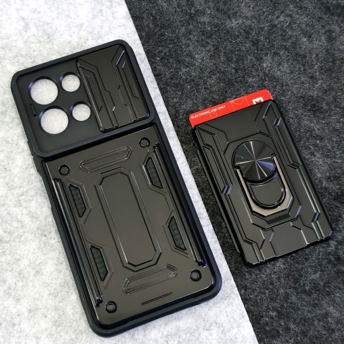 Vivo Y28 - CardX Flip Lens Card Ring Armor Case กันกระแทก