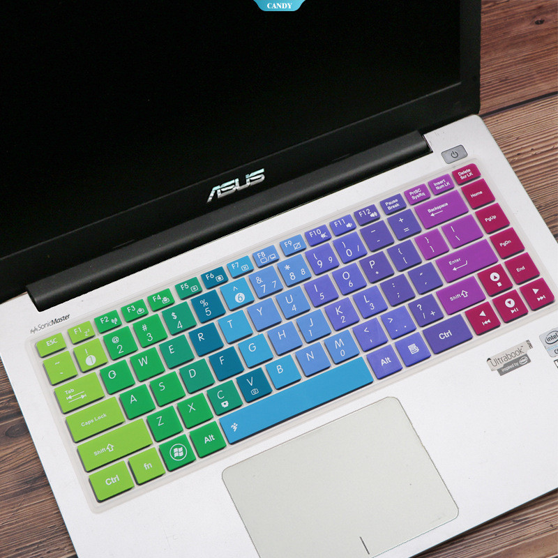 ASUS 14 นิ้ว (F442/X401A/X455L/F455L/K46/F450L) ฝาครอบคีย์บอร์ด – ตัวป้องกันซิลิโคนกันฝุ่น [ZK]