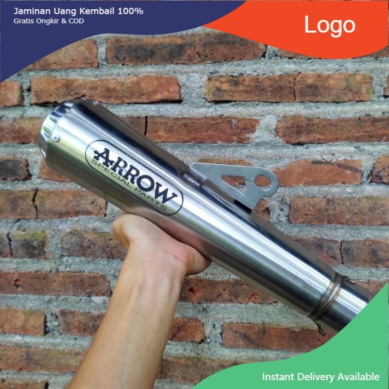 Arrow Exhaust 51mm Muffler สําหรับรถจักรยานยนต์ทั้งหมด