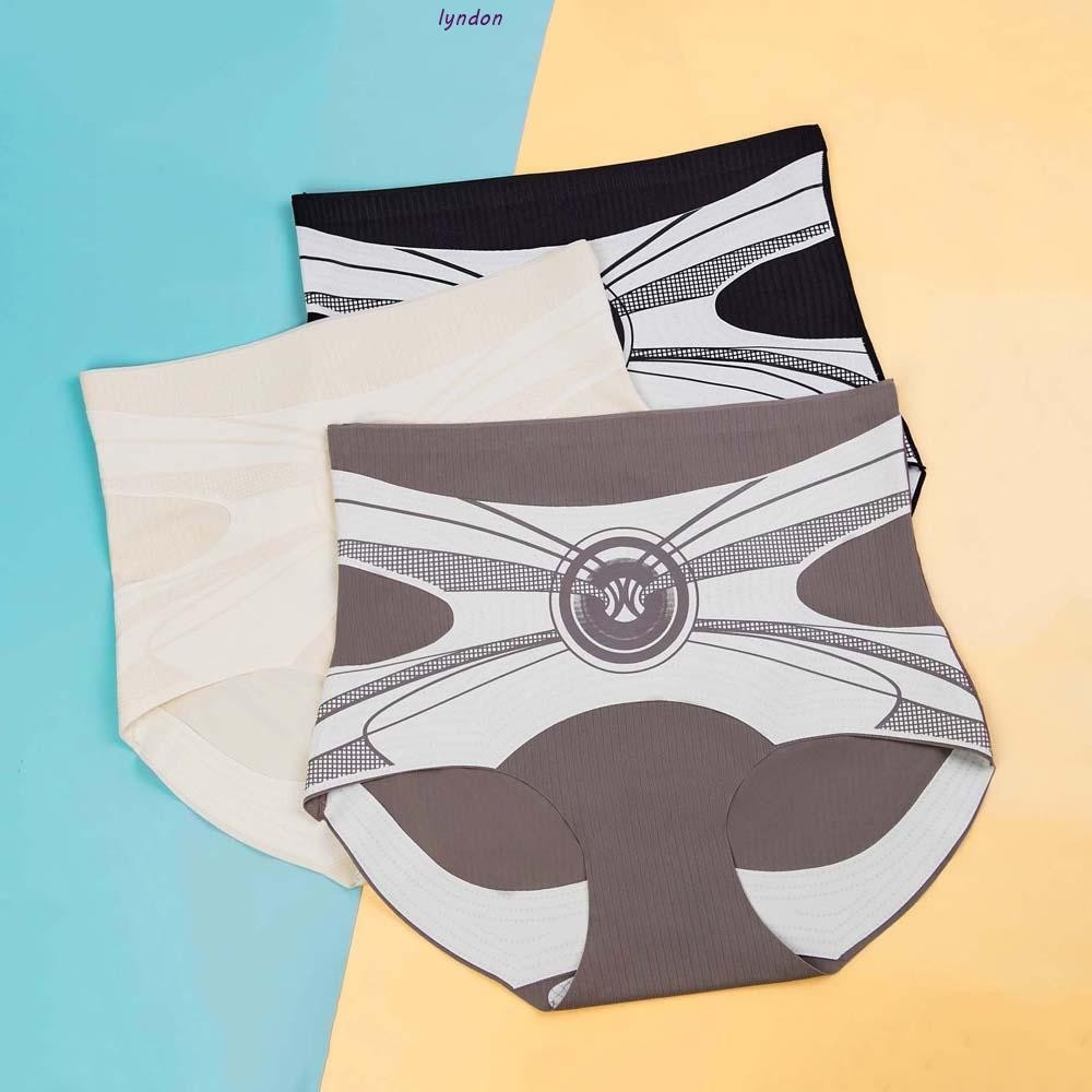 LYNDON กางเกงกระชับสัดส่วน, เอวเทรนเนอร์ Girdle กางเกงผู้หญิง Butt Lifter กางเกง, Breathable Seamless เอวสูงชุดชั้นใน Belly หดตัวหลังคลอด Body Shaper กีฬา