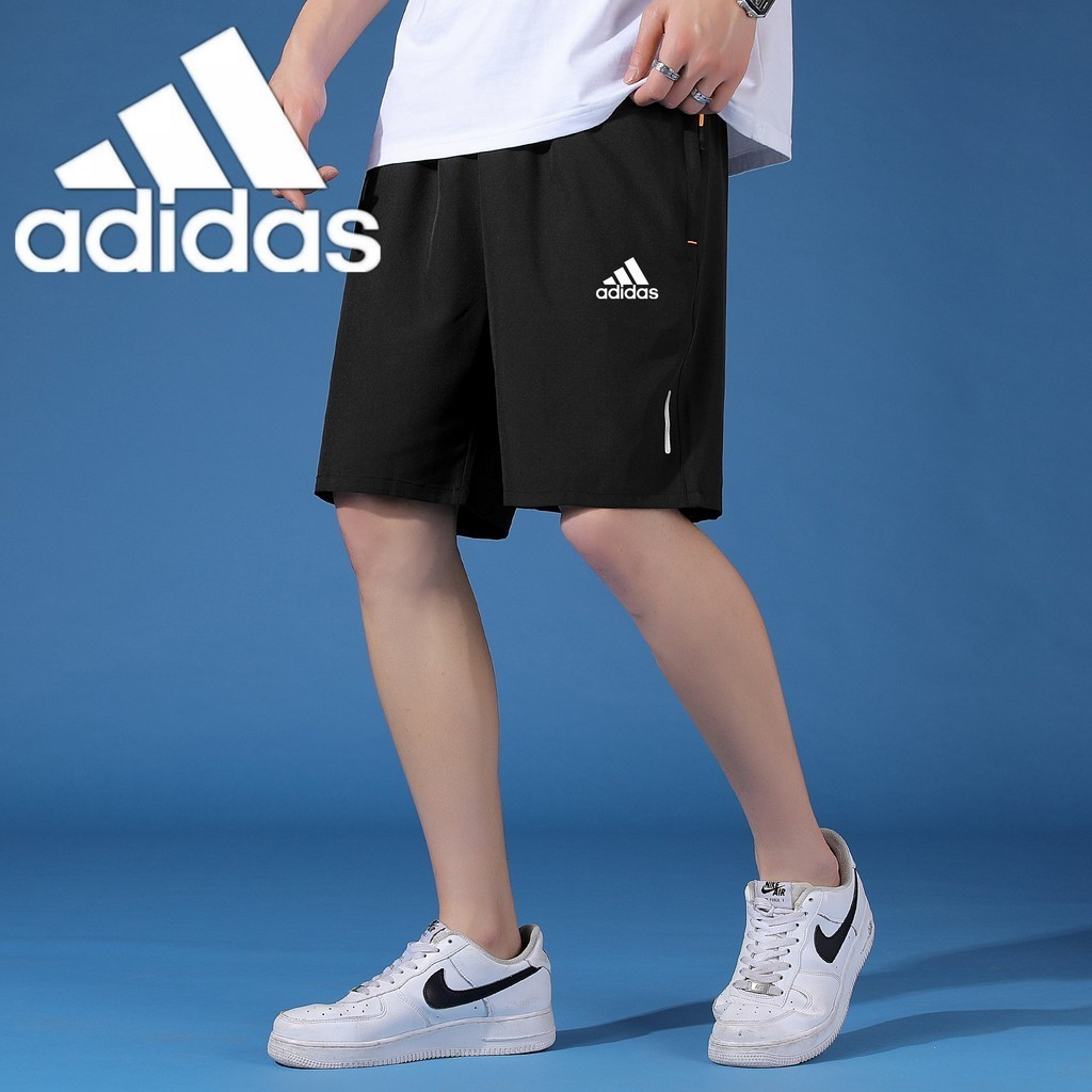 กางเกงขาสั้นผ้าไหมน้ำแข็งสำหรับผู้ชาย สวมใส่ง่าย ใช้งานได้หลากหลาย เช่น การเล่นกีฬา วิ่ง และยิม