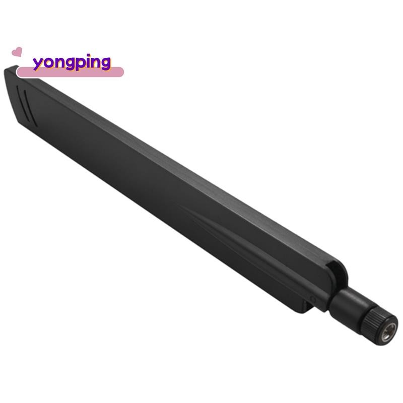 18 Dbi 2.4Ghz Wifi Antenna Amplifier Wlan Router Connector Booster, สีดํา