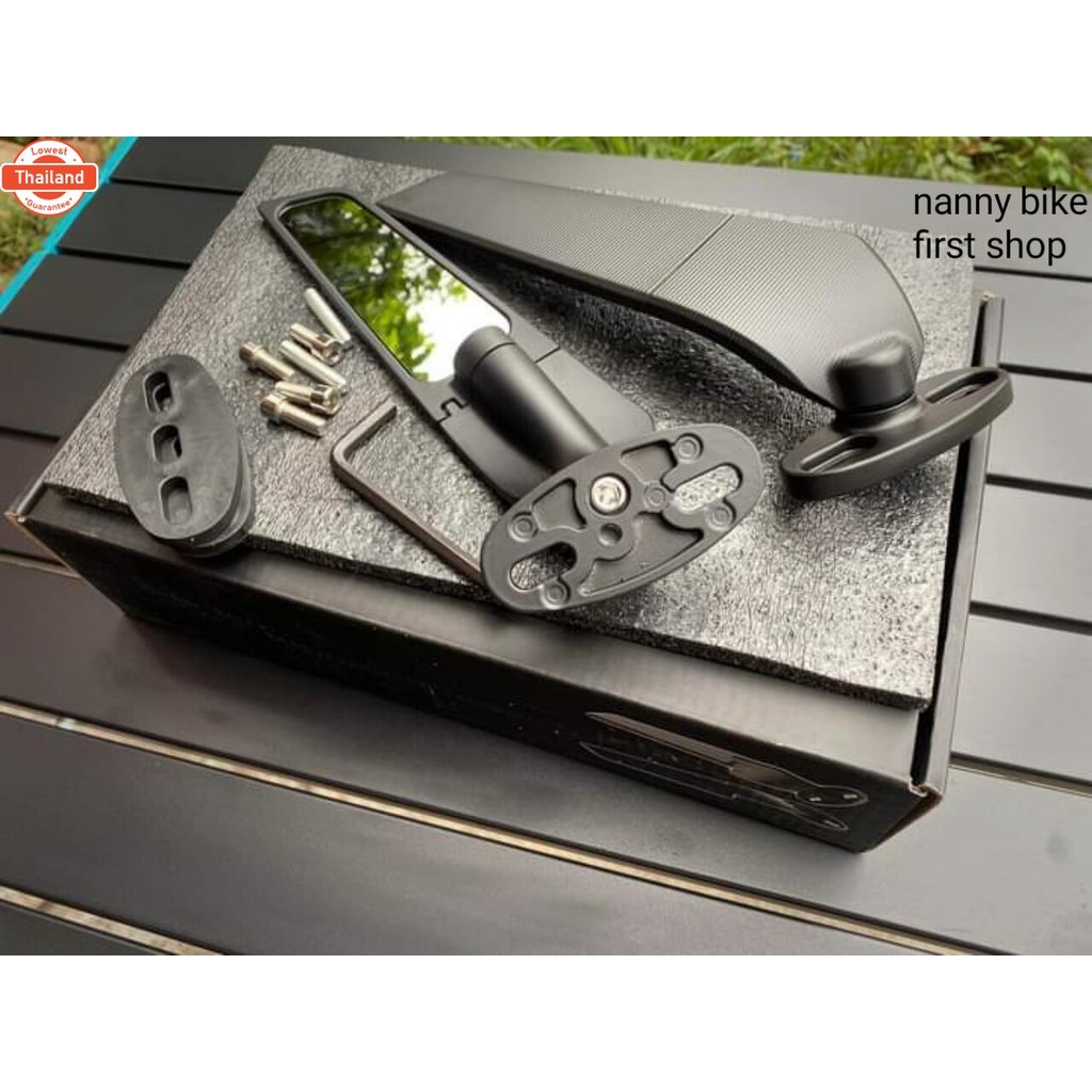 กระจกวิงเลท 
GR150 GR200 R15 zx250 rr cbr650r cbr650f
Ninja300 Ninja400 cbr150r