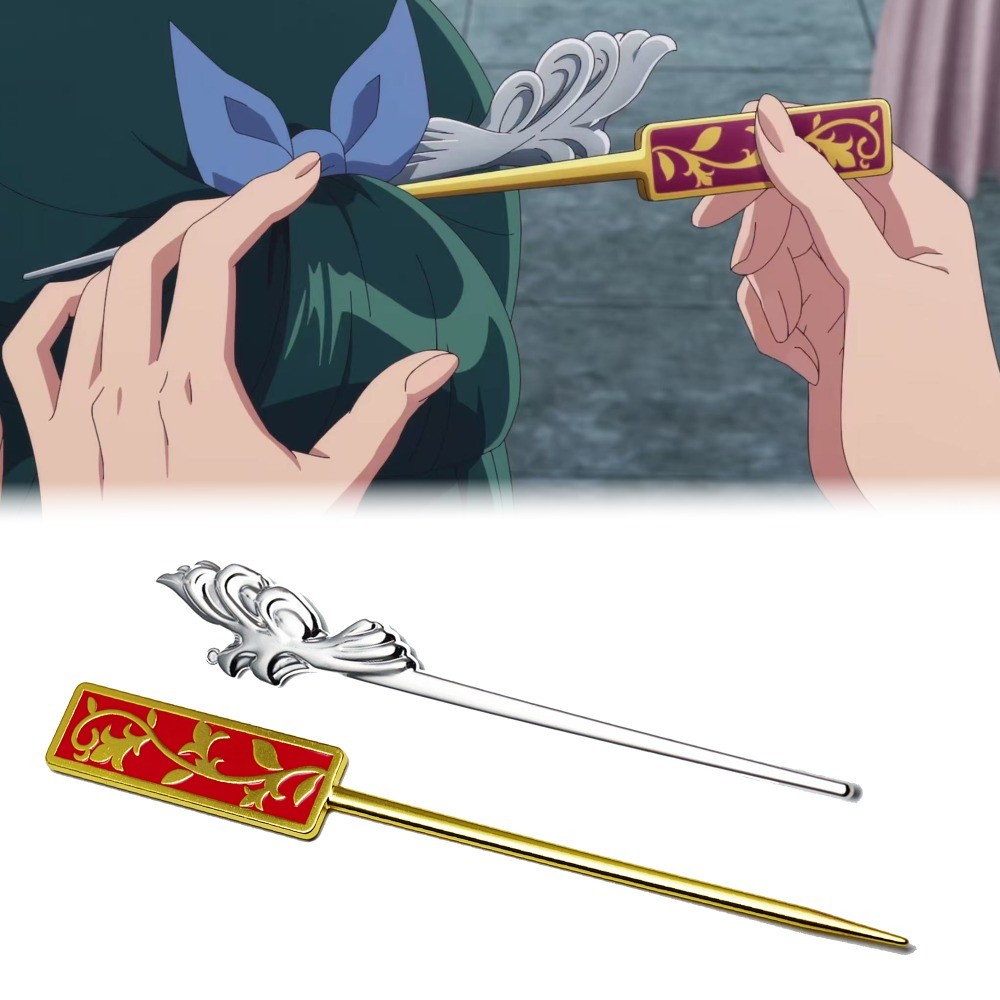 อะนิเมะ Apothecary Diaries ผม Pins Maomao Shizui Loulan กิ๊บติดผมฮาโลวีนแฟชั่นผู้หญิงคอสเพลย์อุปกรณ์เสริมของขวัญ
